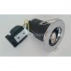 GU10 IP20 iebūvējams LED spuldžu karkass / CHROME